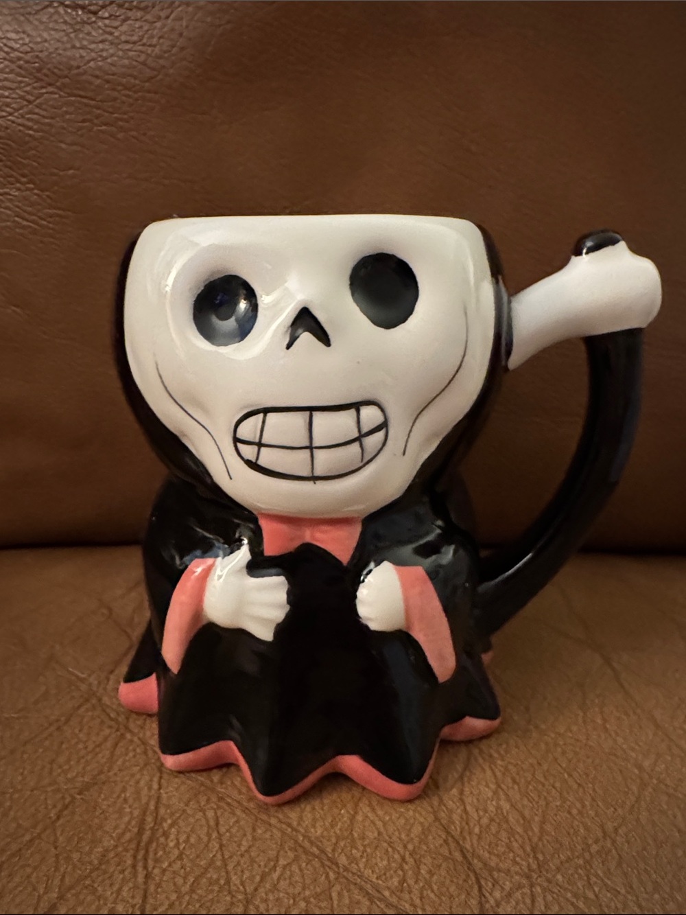 Hyde and Eek! Boutique Grim Reaper Earthenware Mug